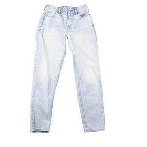 American Eagle Mom Jeans Womens 4 Reg (26x27) Blue Denim